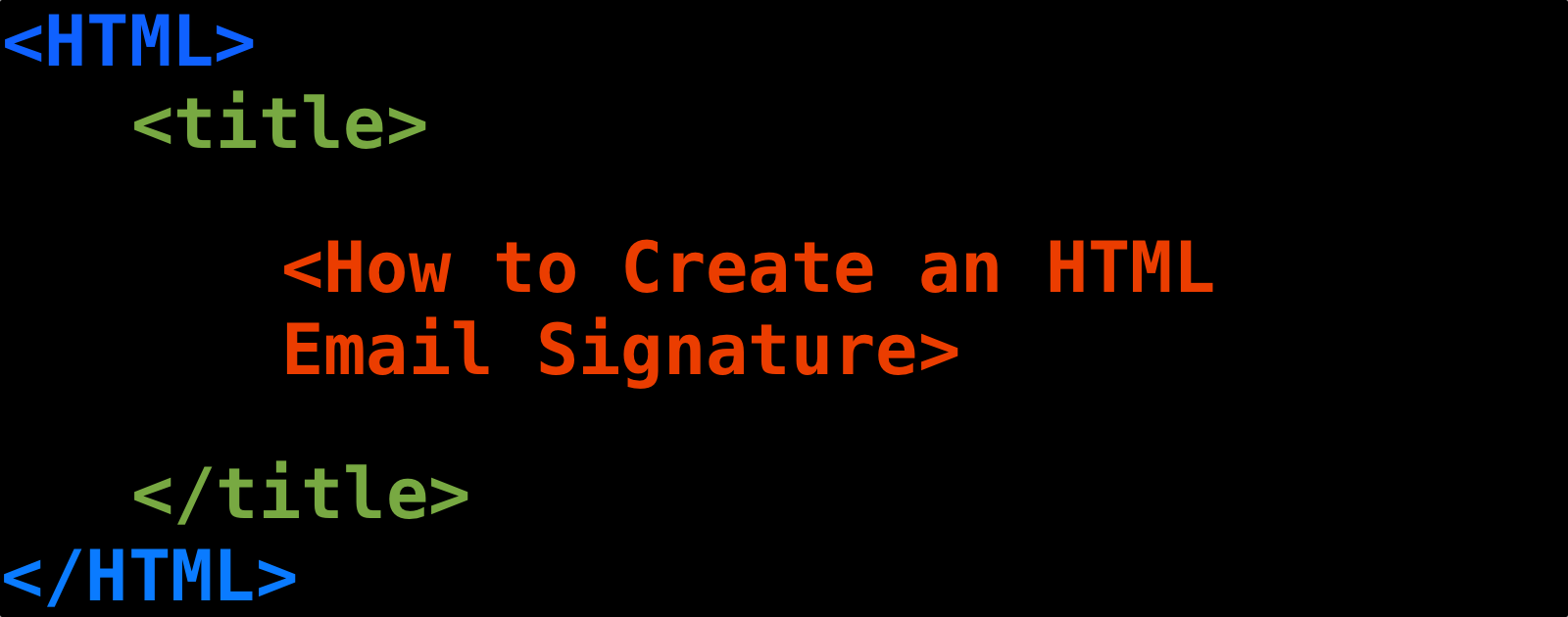 create a html email signature for mac os x yosemite